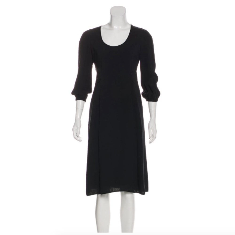 Marc Jacobs Black Silk Dress - Picture 1 of 3